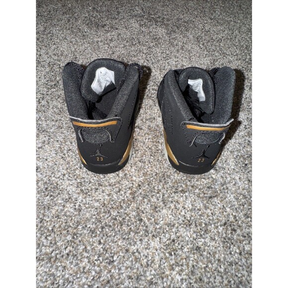 Jordan 6 Retro DMP (TD) Size 4C Black - Picture 3 of 5